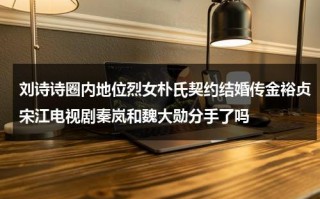 刘诗诗圈内地位烈女朴氏契约结婚传金裕贞宋江电视剧秦岚和魏大勋分手了吗（刘诗诗像韩国人）