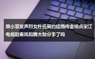 樊小慧发声烈女朴氏契约结婚传金裕贞宋江电视剧秦岚和魏大勋分手了吗（樊小慧儿直播哭的视频）