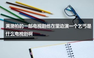 黄渤拍的一部电视剧他在里边演一个乞丐是什么电视剧啊