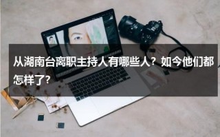 从湖南台离职主持人有哪些人？如今他们都怎样了？