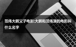 范伟大鹏父子电影;大鹏和范伟演的电影叫什么名字