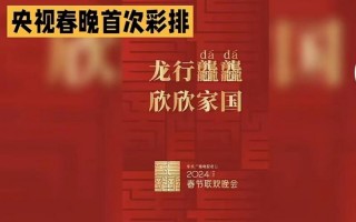 2024年中央广播电视总台春晚：魅力明星共绽放带来难忘的文化盛宴（2024年央视春晚节目单公布开场舞）