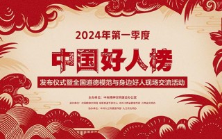 电影频道融媒体4.18直播2024第一季度中国好人榜