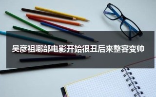 吴彦祖哪部电影开始很丑后来整容变帅