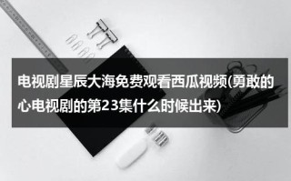 电视剧星辰大海免费观看西瓜视频(勇敢的心电视剧的第23集什么时候出来)