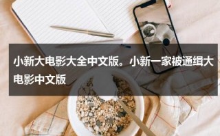 小新大电影大全中文版。小新一家被通缉大电影中文版