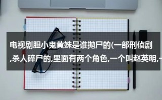 电视剧胆小鬼黄姝是谁抛尸的(一部刑侦剧,杀人碎尸的,里面有两个角色,一个叫赵英明,一个叫林雅丽,是讲述男猪脚杀人后分尸，藏在冰柜里，)