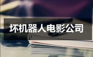 坏机器人电影公司（坏机器人演员表）