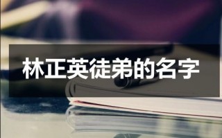 林正英徒弟的名字（林正英的徒弟有几个）