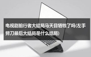 电视剧前行者大结局马天目牺牲了吗(左手劈刀最后大结局是什么结局)（前行者马天目的结局怎么样）