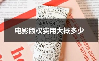 电影版权费用大概多少