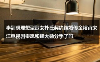 李到晛理想型烈女朴氏契约结婚传金裕贞宋江电视剧秦岚和魏大勋分手了吗（李到晛ins）