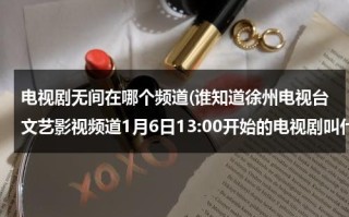 电视剧无间在哪个频道(谁知道徐州电视台文艺影视频道1月6日13:00开始的电视剧叫什么名字)