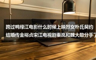 跨过鸭绿江电影什么时候上映烈女朴氏契约结婚传金裕贞宋江电视剧秦岚和魏大勋分手了吗（跨过鸭绿江金医生剧照）