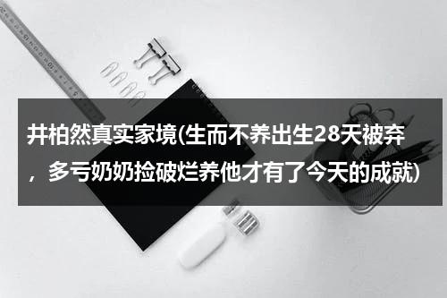 井柏然真实家境(生而不养出生28天被弃，多亏奶奶捡破烂养他才有了今天的成就)（井柏然住在哪）-第1张图片-九妖电影