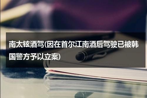 南太铉酒驾(因在首尔江南酒后驾驶已被韩国警方予以立案)（南太铉公司叫什么）-第1张图片-九妖电影