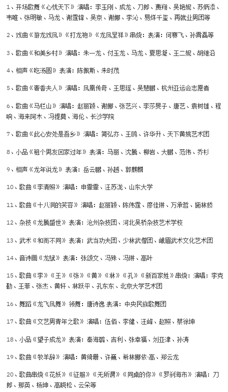 2024年央视春晚节目单流出，刀郎、云朵、杨坤、那英唱串烧？（2024年央视春晚节目单完整版最新）-第3张图片-九妖电影