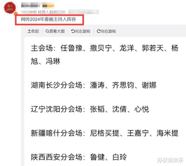 2024年春晚主持人阵容曝光，谢娜加入引发热议，惊喜人选与惯例不同（2004年春晚全程回放）-第3张图片-九妖电影