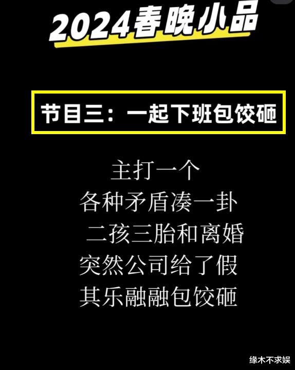 2024年春晚小品预测！有梗有趣、有笑有泪，压力给到春晚导演！（2o14春晚）-第7张图片-九妖电影