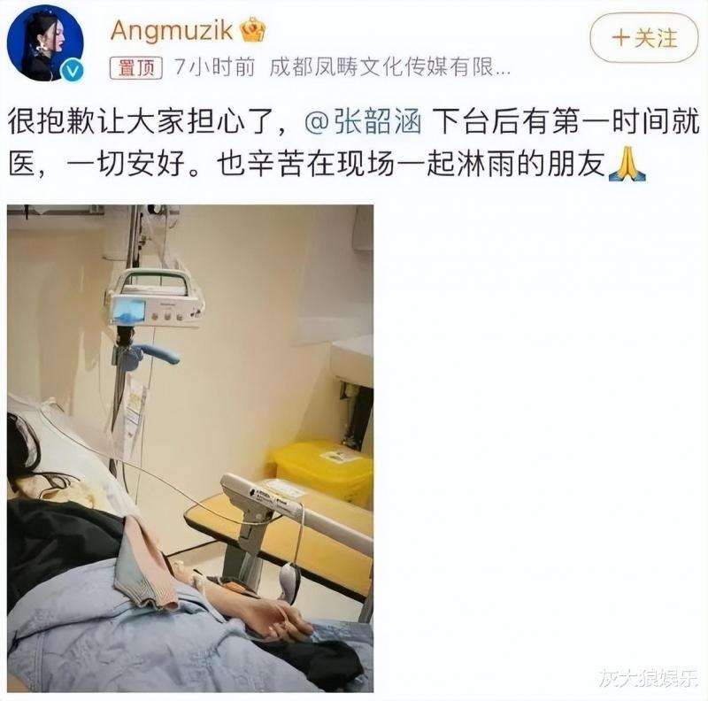 42岁张韶涵舞台上窜稀，仍坚持唱完四首歌，网友猛夸她敬业（张韶涵现场）-第6张图片-九妖电影