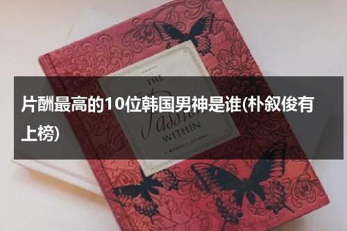 片酬最高的10位韩国男神是谁(朴叙俊有上榜)（韩国片酬最高的电影演员）-第1张图片-九妖电影