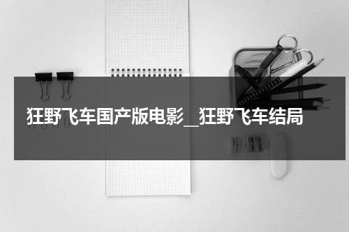 狂野飞车国产版电影__狂野飞车结局（狂野飞车演员表女演员名单）-第1张图片-九妖电影