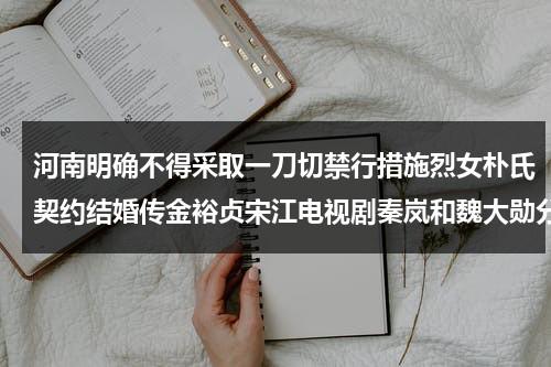 河南明确不得采取一刀切禁行措施烈女朴氏契约结婚传金裕贞宋江电视剧秦岚和魏大勋分手了吗（河南烟花死了多少人口）-第1张图片-九妖电影