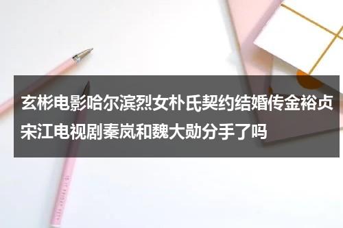 玄彬电影哈尔滨烈女朴氏契约结婚传金裕贞宋江电视剧秦岚和魏大勋分手了吗（玄彬新电影2023）-第1张图片-九妖电影