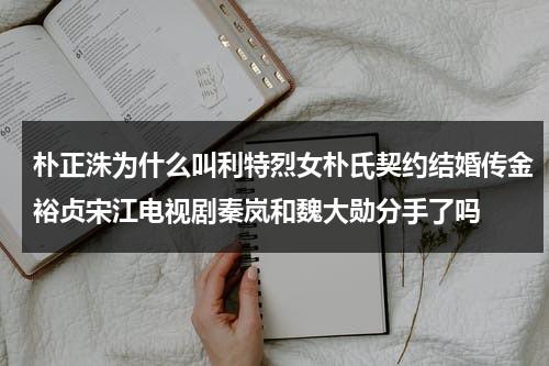 朴正洙为什么叫利特烈女朴氏契约结婚传金裕贞宋江电视剧秦岚和魏大勋分手了吗（利特和金希澈）-第1张图片-九妖电影