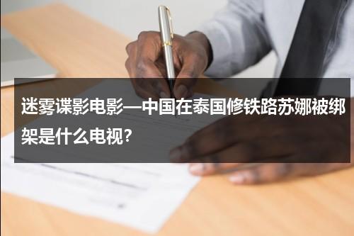 迷雾谍影电影—中国在泰国修铁路苏娜被绑架是什么电视？-第1张图片-九妖电影