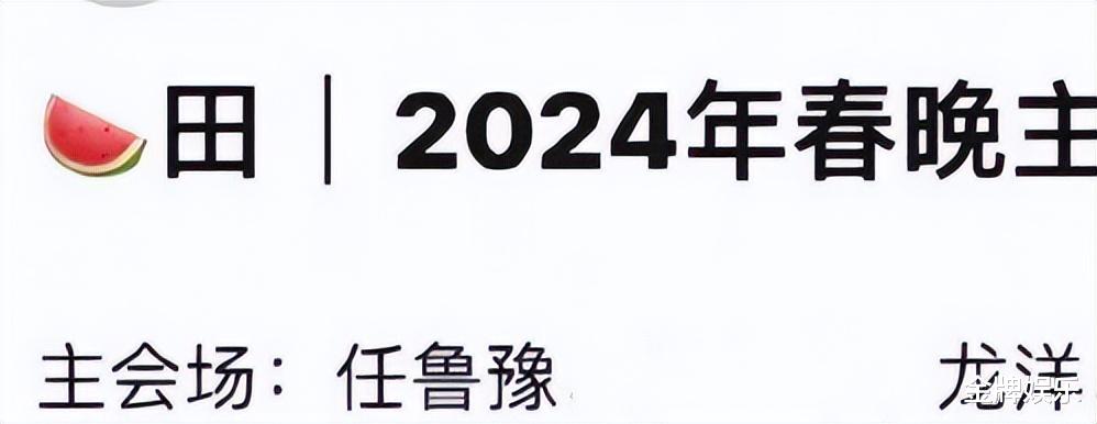 龙年春晚主持阵容已确定4人！龙洋，小尼，马凡舒，任鲁豫-第9张图片-九妖电影