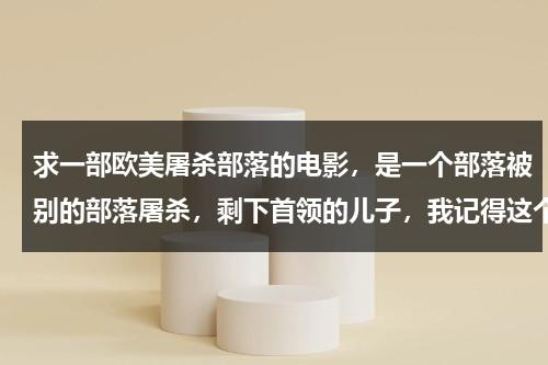 求一部欧美屠杀部落的电影，是一个部落被别的部落屠杀，剩下首领的儿子，我记得这个人的妻子在井里生孩子？-第1张图片-九妖电影