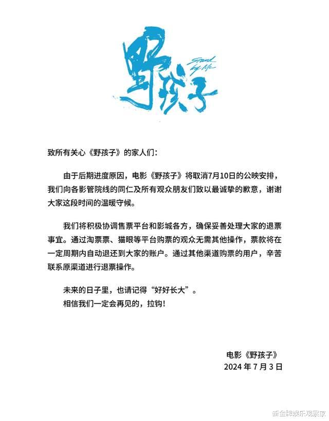 野孩子预售11个小时破500万，却在提档当天撤档？王俊凯太吃亏了-第1张图片-九妖电影