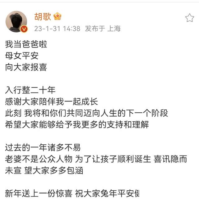 胡歌官宣当爸后，与妻子高清同框照首曝光，黄曦宁依着胡歌好甜蜜-第16张图片-九妖电影