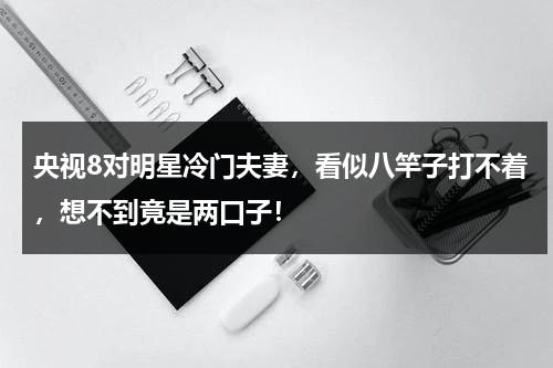 央视8对明星冷门夫妻，看似八竿子打不着，想不到竟是两口子！-第1张图片-九妖电影