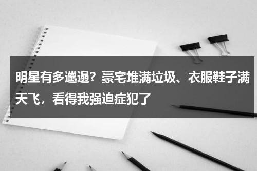 明星有多邋遢？豪宅堆满垃圾、衣服鞋子满天飞，看得我强迫症犯了-第1张图片-九妖电影