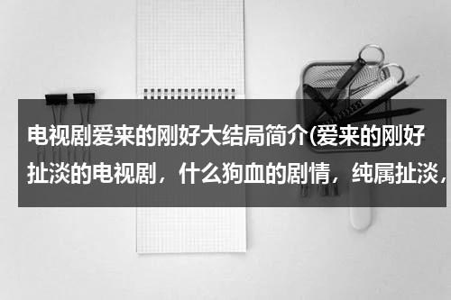 电视剧爱来的刚好大结局简介(爱来的刚好扯淡的电视剧，什么狗血的剧情，纯属扯淡，编剧真是个脑残)-第1张图片-九妖电影