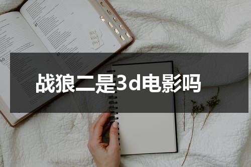 战狼二是3d电影吗（战狼2是电影吗）-第1张图片-九妖电影