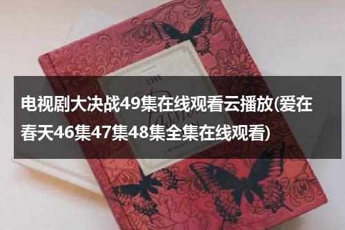 电视剧大决战49集在线观看云播放(爱在春天46集47集48集全集在线观看)（大决战电视剧在线观看37集）-第1张图片-九妖电影