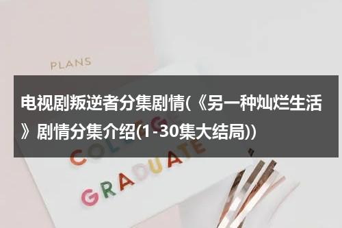 电视剧叛逆者分集剧情(《另一种灿烂生活》剧情分集介绍(1-30集大结局))（叛逆者电视剧不好看）-第1张图片-九妖电影