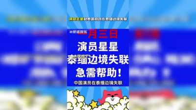 模特杨泽琪哀求寻人：泰缅边境失联事件引关注-第1张图片-九妖电影